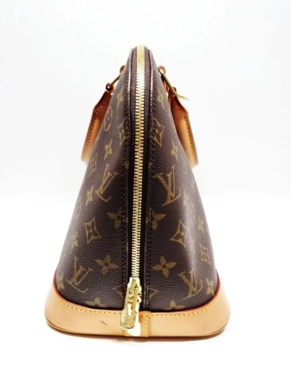 Authentic Louis Vuitton Alma Monogram Satchel Handbag